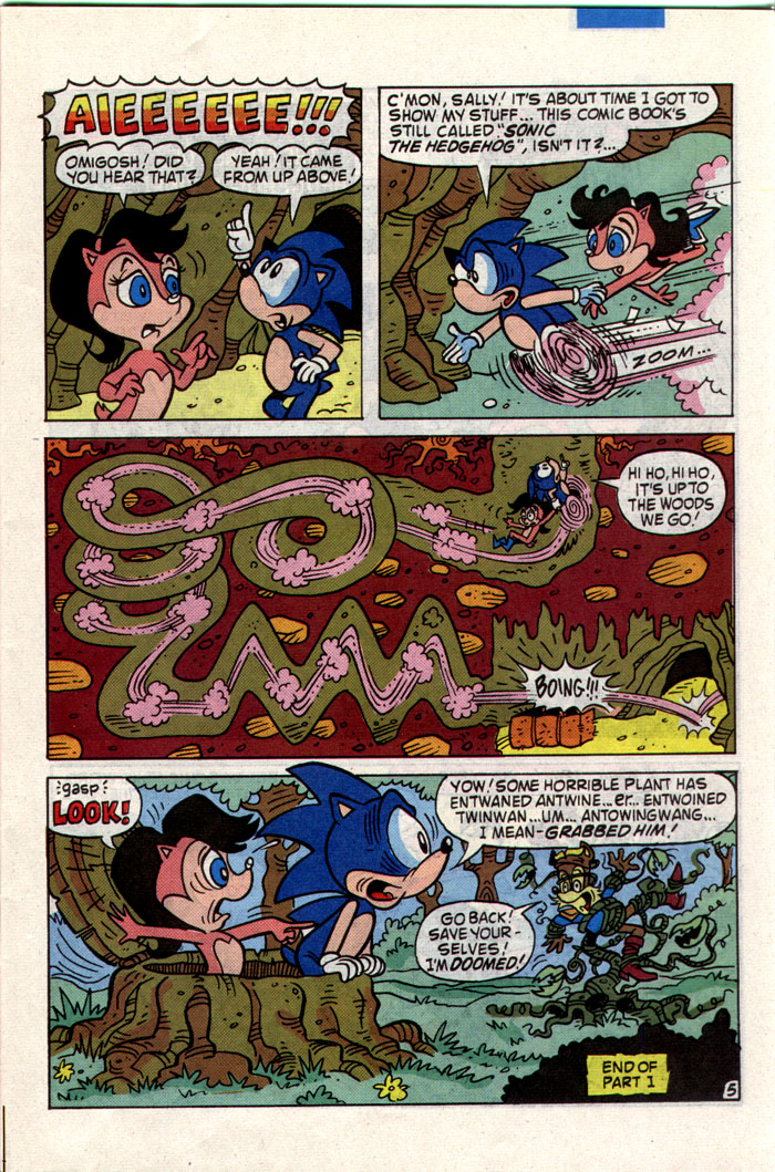 Sonic - Archie Adventure Series July 1993 Page 5